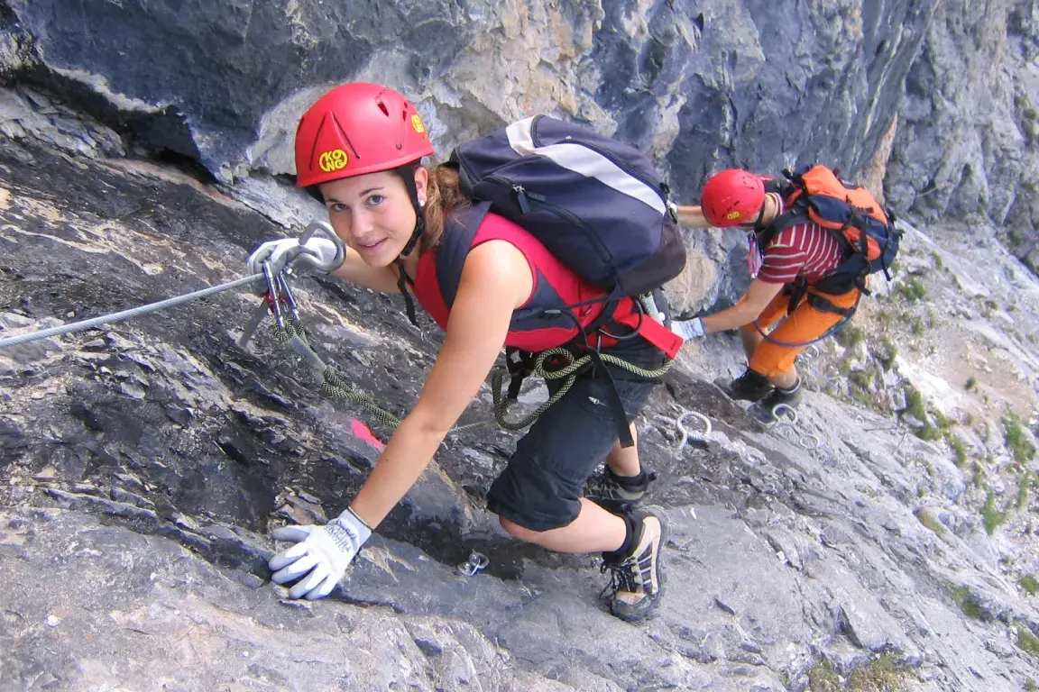 Climbing Via Ferrata