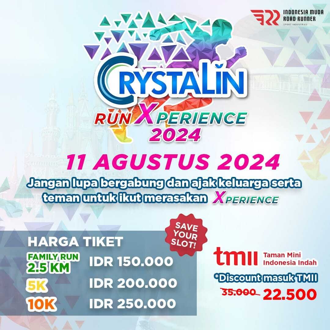 Crystalin RunXperience - 11 Agustus 2024